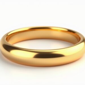 טבעת נישואין זהב קלאסית עבה
