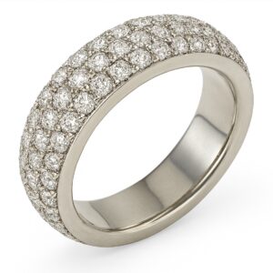 טבעת 3 שורות 1 קראט 14K