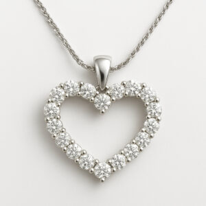 תליון יהלומים זהב 14 קראט