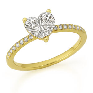 טבעת אירוסין 1 קראט 14K