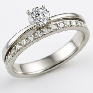 טבעת אירוסין 1 קראט 14K